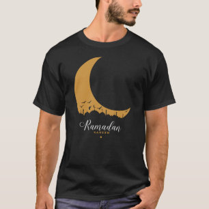 Camiseta Moon Ramadan Mubarak Protestando a Celebração Islâ