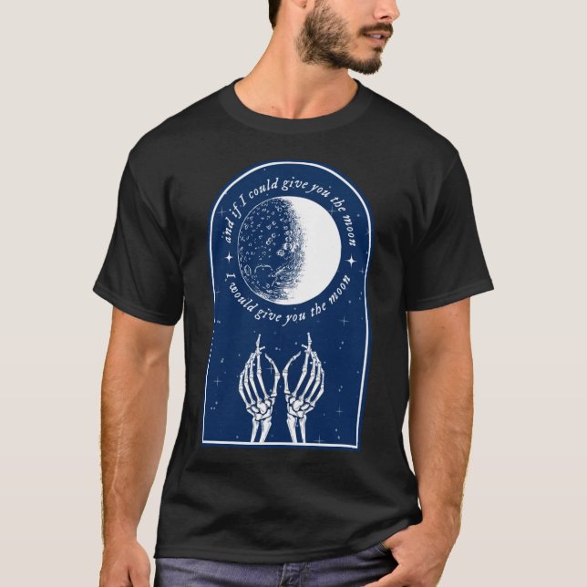 Camiseta Moon Song, Phoebe Bridgers (marinho azul) Classic  (Frente)