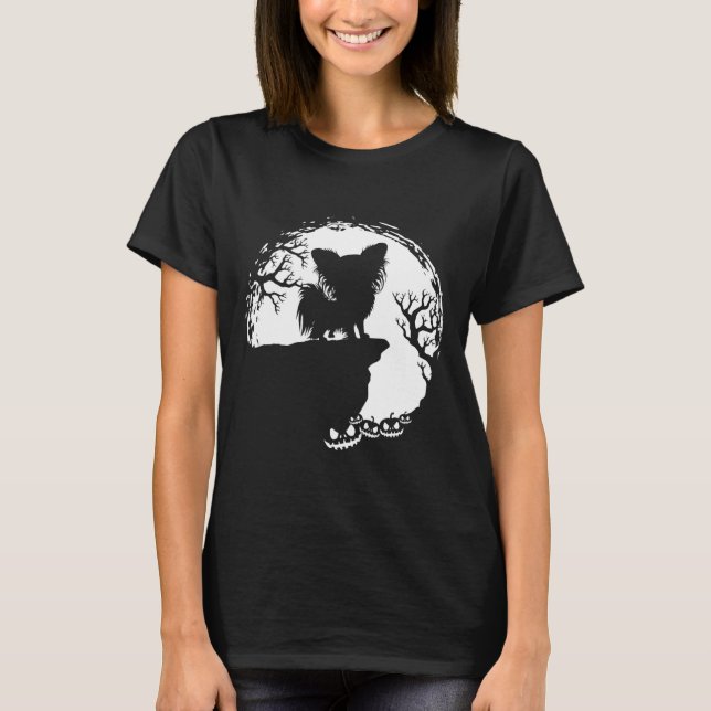 Camiseta Moon Tree Pumpkin Mountain Papilão D (Frente)