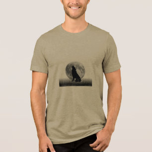 Camiseta Moon Wolf – Noite Mística de Lua Cheia do