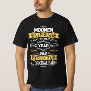 Camiseta MOONEN Um Legado Nasceu no Ano