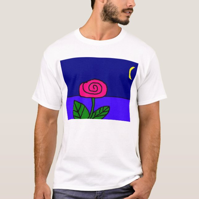 Camiseta MoonFlower (Frente)