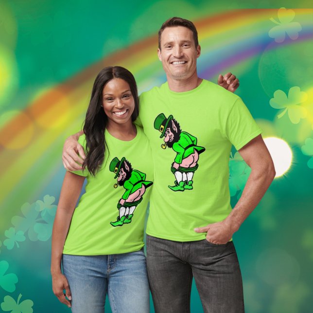 Camiseta Mooning Leprechaun Unisex (Mooning Leprechaun Unisex T-Shirt)