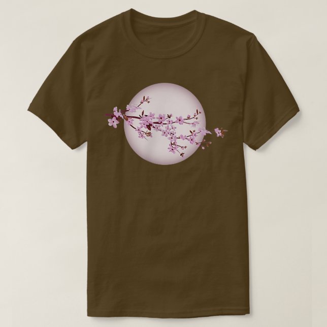 Camiseta Moonlight Sakura Chersom (Frente do Design)