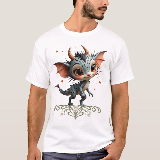 Camiseta Moonlit Creature Caelum Tickwing  (Frente)