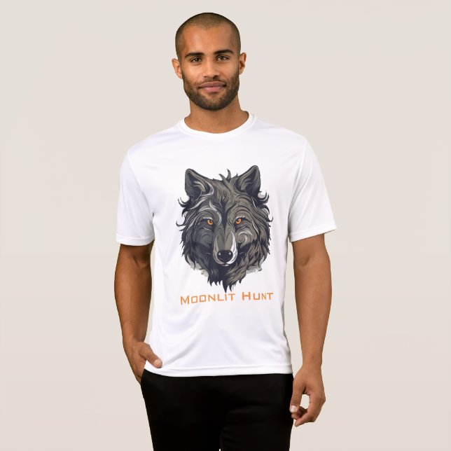 Camiseta Moonlit Hunt (Frente Completa)