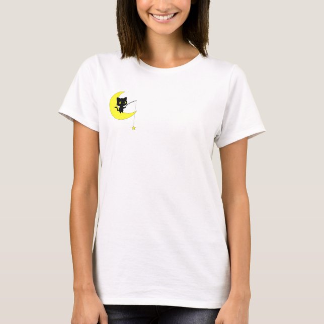 Camiseta Moonlit Kitty (Frente)