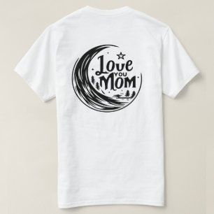 Camiseta Moonlit Mãe Love