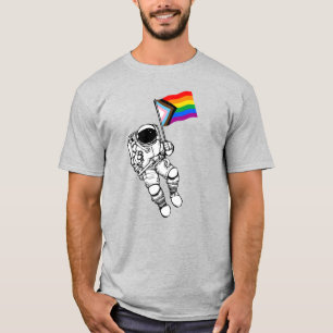 Camiseta Moonman do Orgulho do Progresso