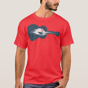 Camiseta Moonrise no violão838