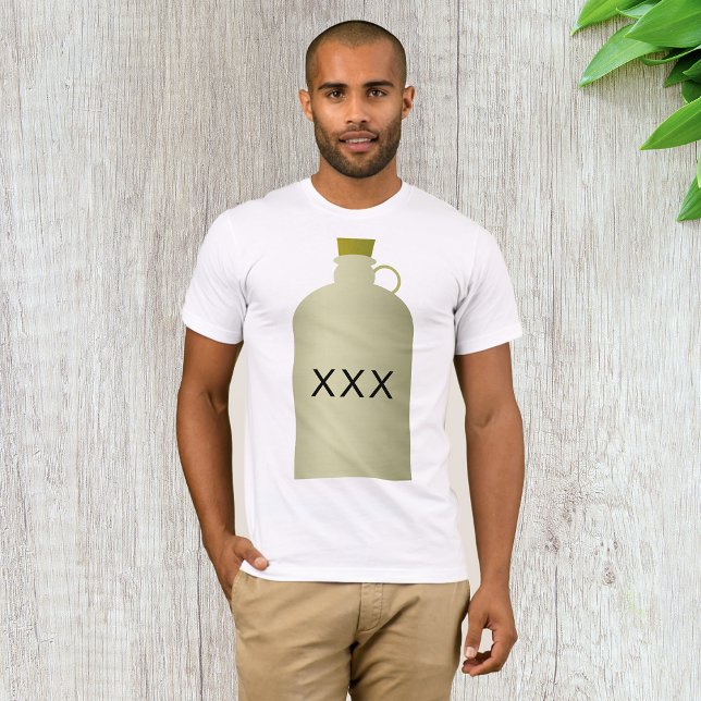 Camiseta Moonshine Jug Mens T Shirt (Criador carregado)