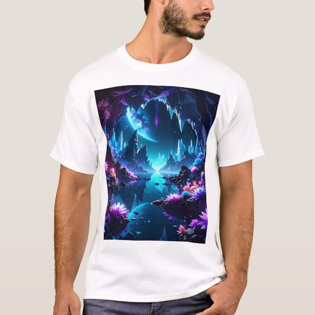 Camiseta Moonveil: Portal para as Estrelas (Frente)
