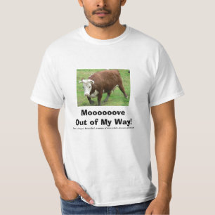Camiseta Moooooove fora de minha maneira!