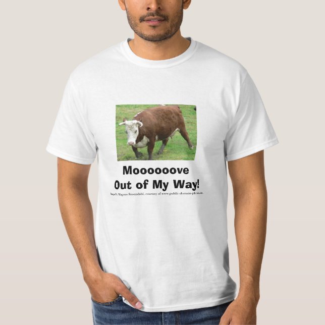 Camiseta Moooooove fora de minha maneira! (Frente)