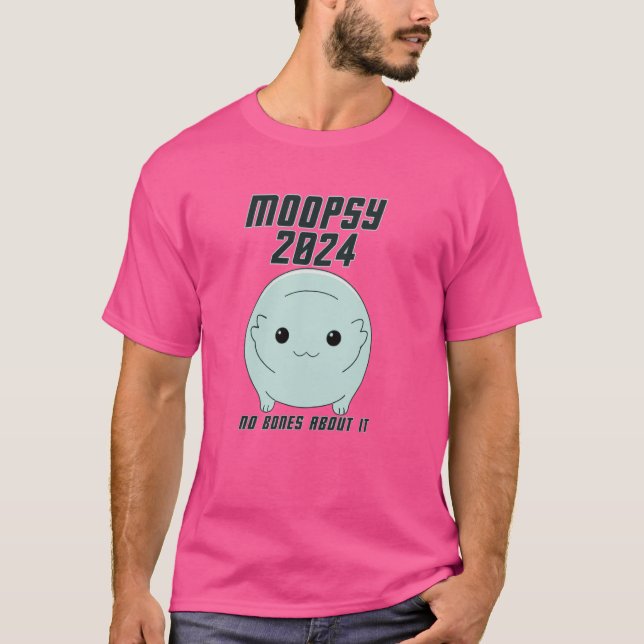 Camiseta Moopsy 2024 (Texto Escuro) (Frente)