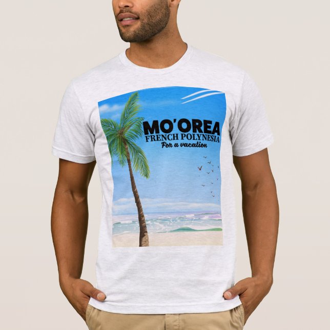 Camiseta Mo'orea Polinésia Francesa (Frente)