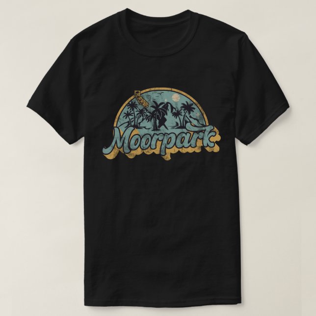 Camiseta Moorpark, Califórnia (Frente do Design)
