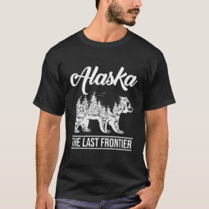 Camiseta Moose Alaska Last Frontier Alaska Grizzly Bears Mo