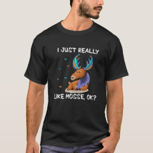 Camiseta Moose Canadian Forest National Animal Camper Mos