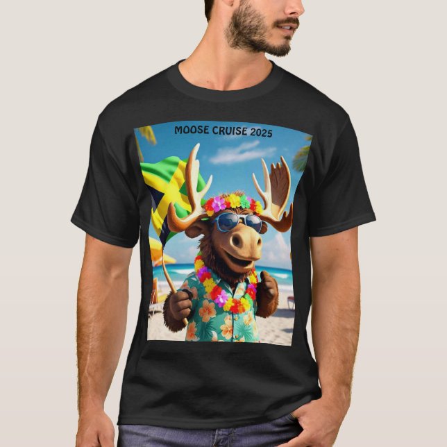 CAMISETA MOOSE CRUISE T SHIRT (Frente)