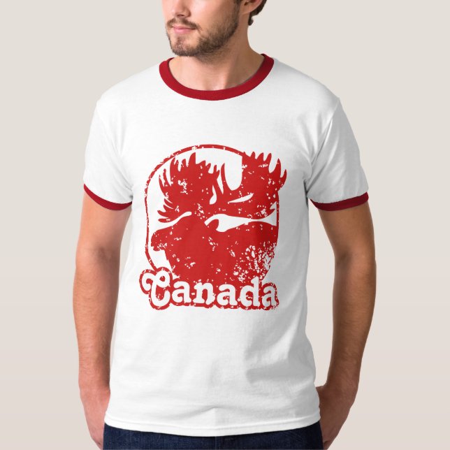 Camiseta Moose do Canadá (Frente)