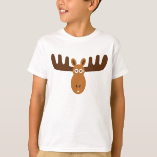 Camiseta Moose Head_Children Blue