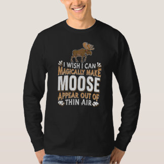 Camiseta Moose Hunting Magic Wapiti Canadá Magical Deer El
