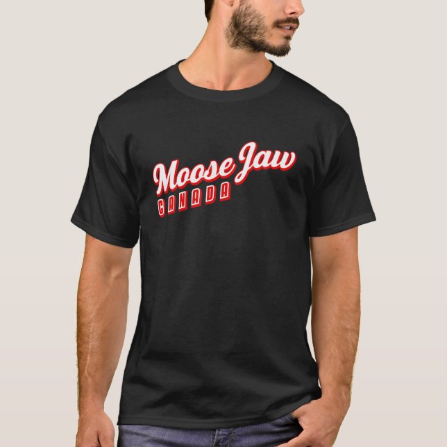 Camiseta Moose Jaw Canada (Frente)