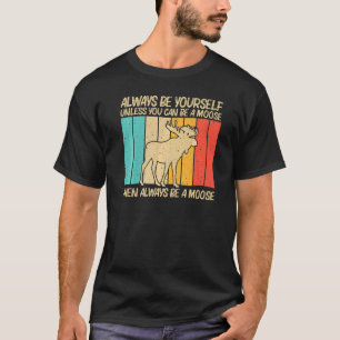Camiseta Moose legal Para Homens Maçãs Touro De Cerco 1