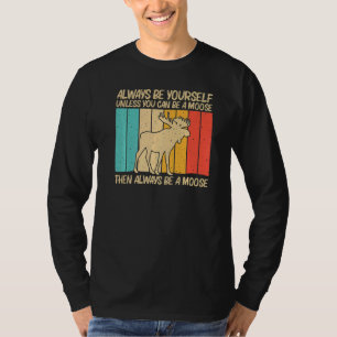 Camiseta Moose legal Para Homens Maçãs Touro De Cerco 1