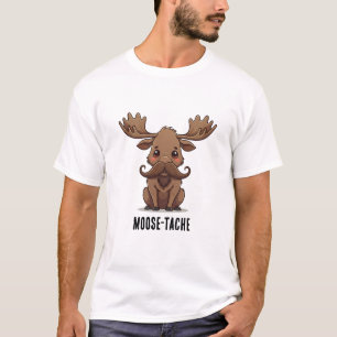 Camiseta Moose Mustache hoje!