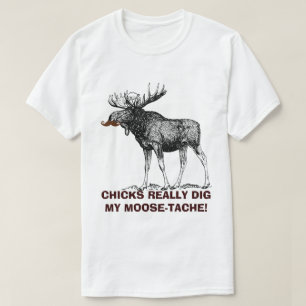 Camiseta Moose-tache
