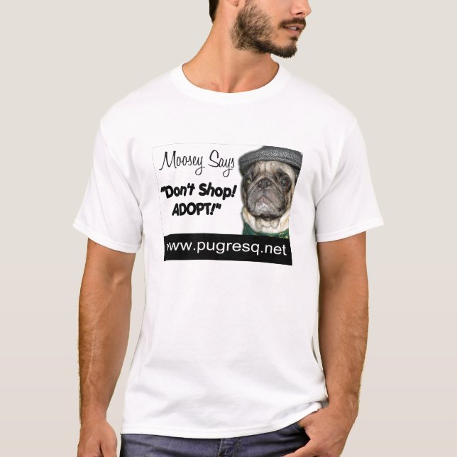 Camiseta "Moosey diz" o t-shirt (Frente)
