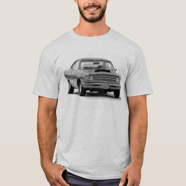 Camiseta Mopar - 1969 Plymouth Road Runner (Frente)