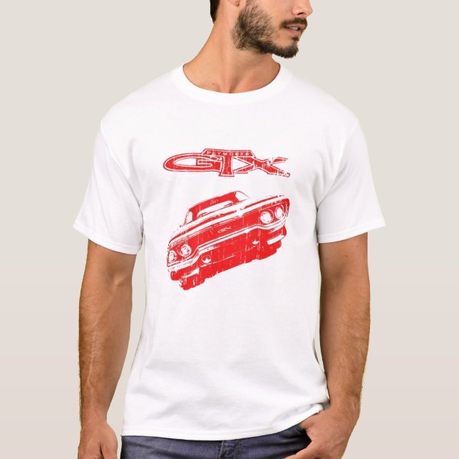 Camiseta Mopar - Camisa-T Plymouth GTX (Frente)