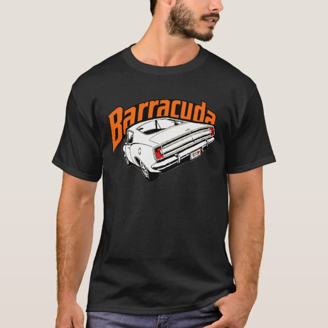 Camiseta Mopar - Plymouth Barracuda (Frente)