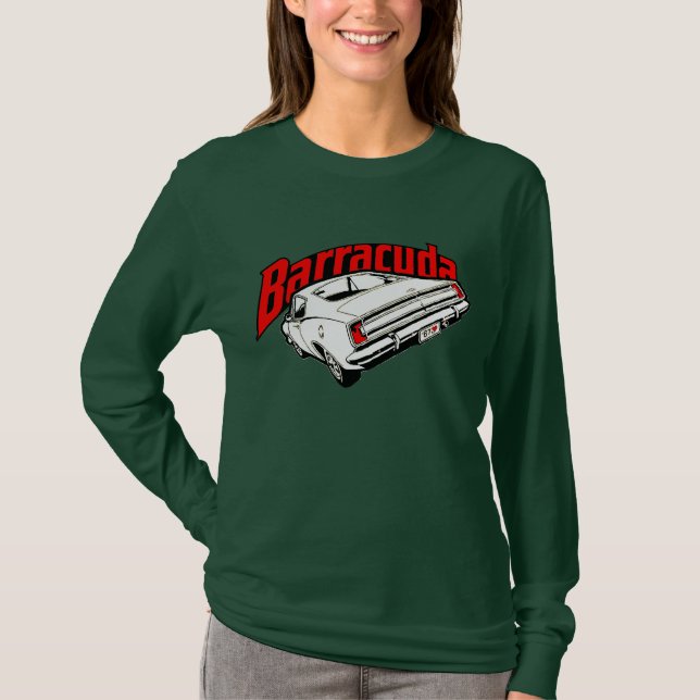 Camiseta Mopar - Plymouth Barracuda (Frente)