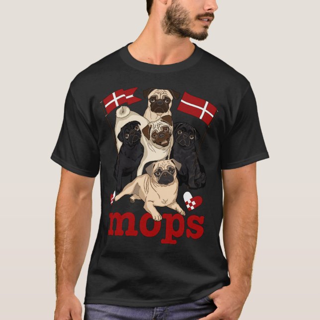CAMISETA MOPS! (Frente)