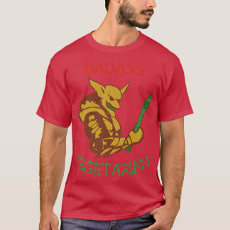 Camiseta Morador vegetariano (demônio) legal engraçado de v
