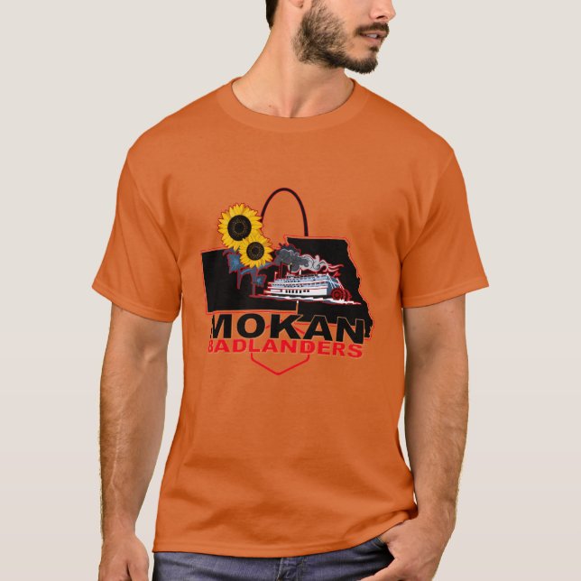 Camiseta Moradores de Badlanders do MOKAN Centralizados - M (Frente)