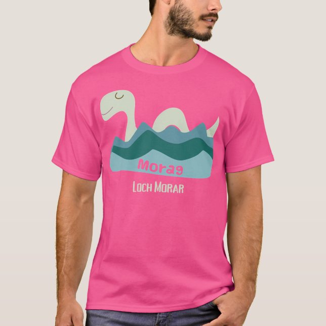 Camiseta Morag O Monstro Do Lago Morar Loch (Frente)