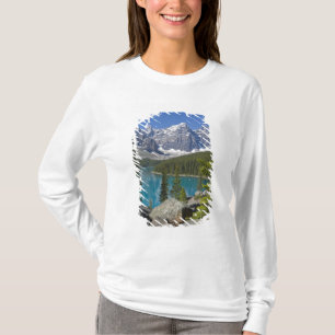 Camiseta Moraine Lake, Canadian Rockies, Alberta, Canadá