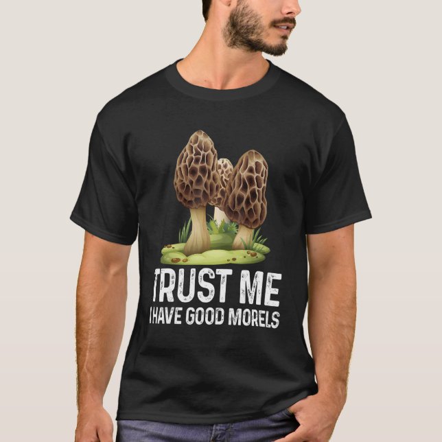 Camiseta Moral Mushroom   Foraging Morels Hunters   (Frente)