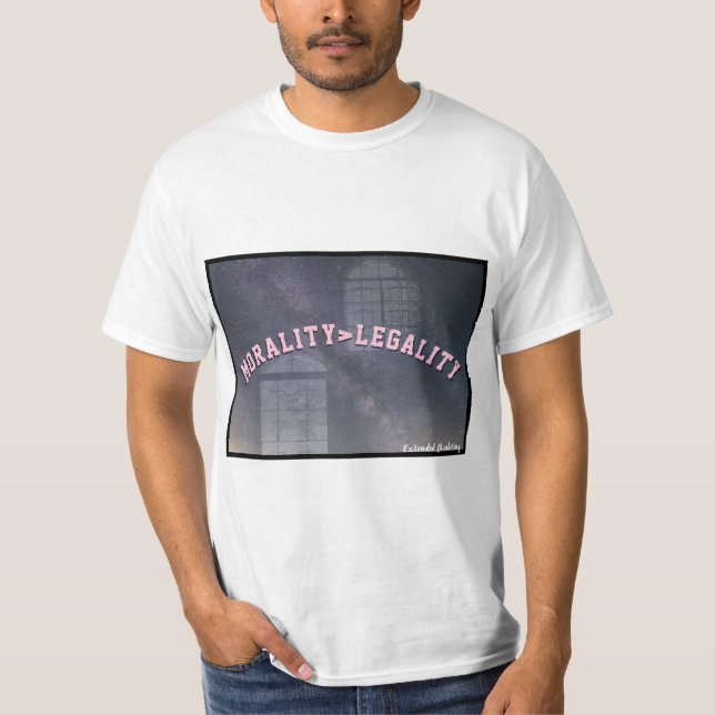 Camiseta Moralidade>Legalidade (Frente)