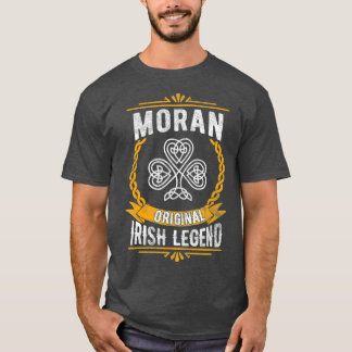 Camiseta Moran Irish Name Vintage Ireland Family Surname