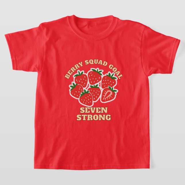 Camiseta morango (Postura )