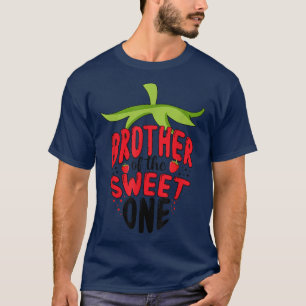 Camiseta Morango Bonito, Primeira Família Aniversário A Mat