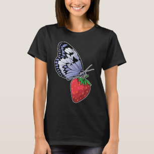 Camiseta Morango de Borboleta