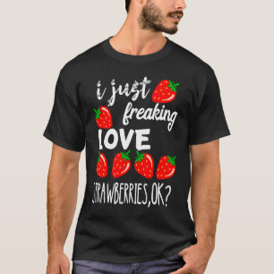 Camiseta Morango Doce Eu Só Amargo Morango