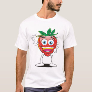 Camiseta Morango feliz